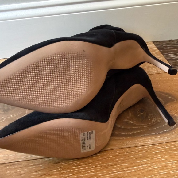 Schutz Ashlee High Heel Boots Size 7.5 In Black nwot - Picture 11 of 12